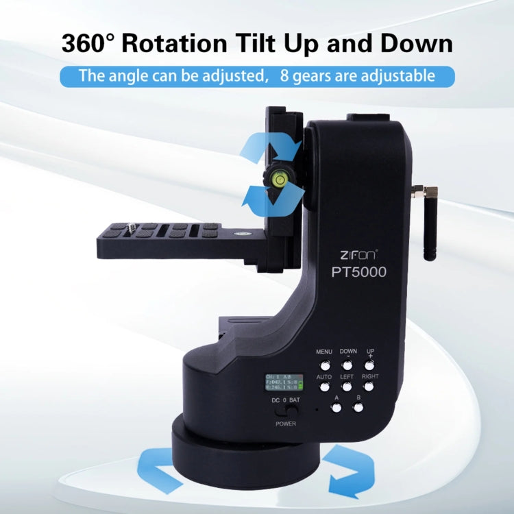 Zifon PT-5000 Cámara Con Control Remoto Y Cardán 360 Grados