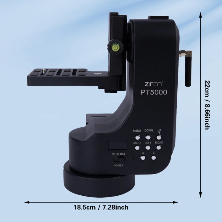 Zifon PT-5000 Cámara Con Control Remoto Y Cardán 360 Grados