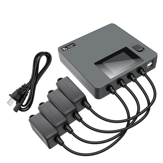 DJI Cargador 4 Puertos con Pantalla para Mini 4 Pro