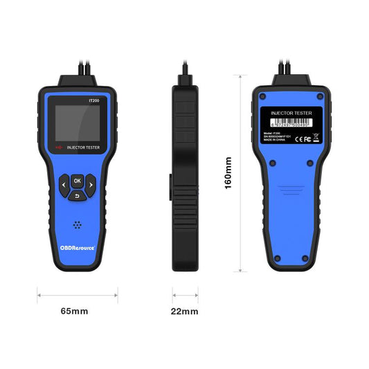 OBDResource Comprobador Doble Cabezal Inyectores 5V/12V