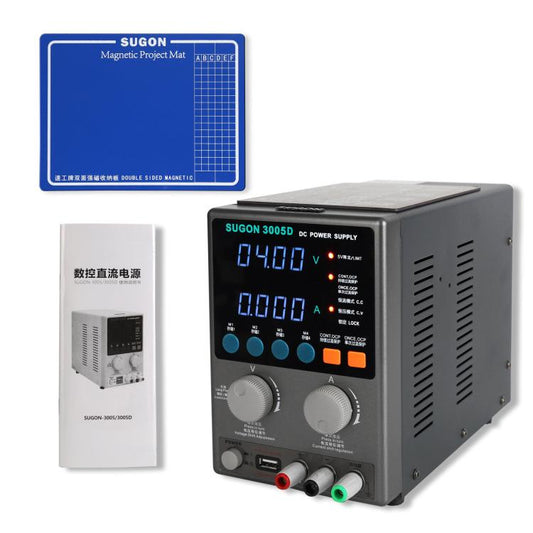 SUGON 3005D Fuente De Alimentación Regulada Pantalla LCD