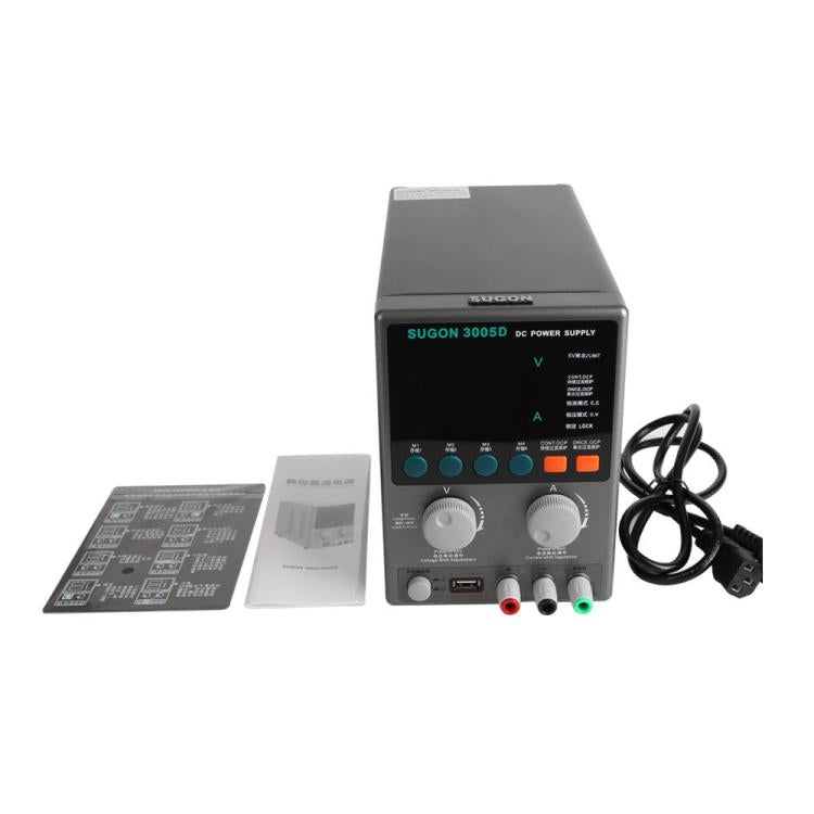 SUGON 3005D Fuente De Alimentación Regulada Pantalla LCD