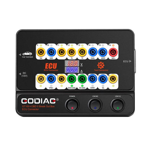 GODIAG GT100+ Probador OBDII Diagnóstico ECU Visualización Corriente