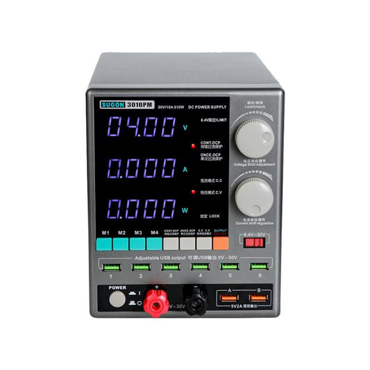 Sugon 3010PM Medidor De Potencia Para Reparación De Teléfonos Con Pantalla LCD
