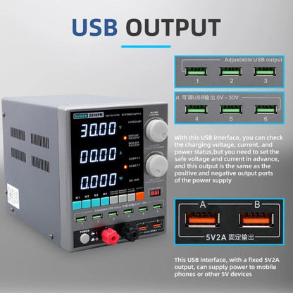 Sugon 3010PM Medidor De Potencia Para Reparación De Teléfonos Con Pantalla LCD