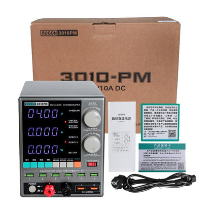 Sugon 3010PM Medidor De Potencia Para Reparación De Teléfonos Con Pantalla LCD