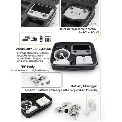DJI FP-B959 Bolsa Organizadora Dron con Bandeja Moldada