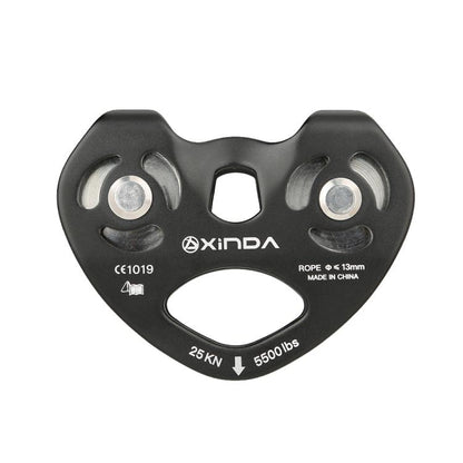 XINDA XD-Q9676 Cuerda de Deslizamiento Exterior con Doble Polea
