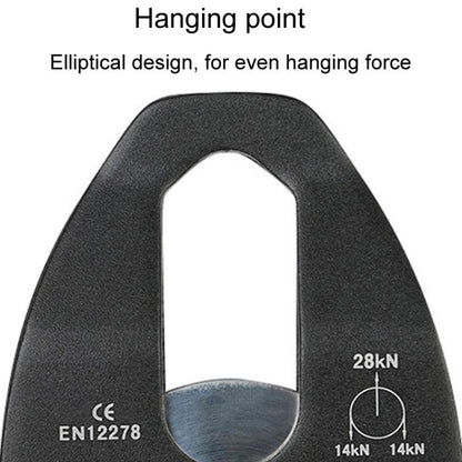 XINDA XD-8611 Polea Elevación Para Escalada Con Cojinetes