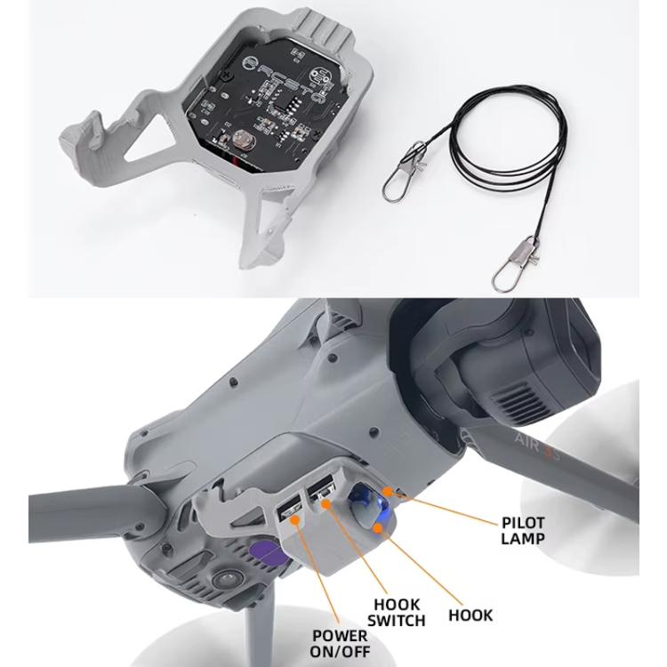 DJI Air3s RCSTQ Transportador De Carga Aérea 200 g Original