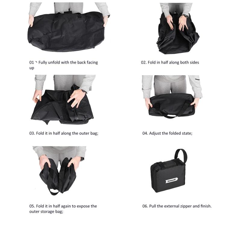 Rhinowalk RF203BK Bolsa Impermeable para Bicicleta Plegable