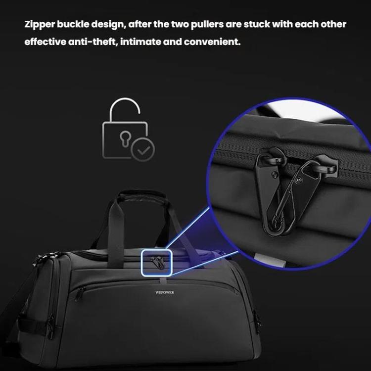 WEPOWER Bolsa de Viaje con Compartimento para Zapatos