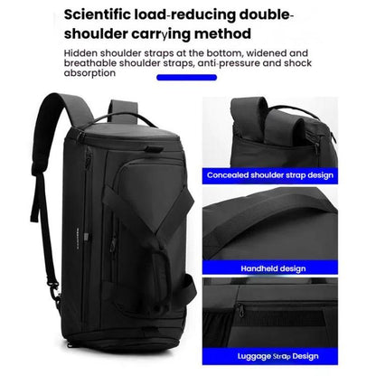 WEPOWER Bolsa de Viaje con Compartimento para Zapatos