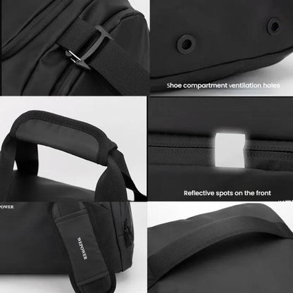 WEPOWER Bolsa de Viaje con Compartimento para Zapatos