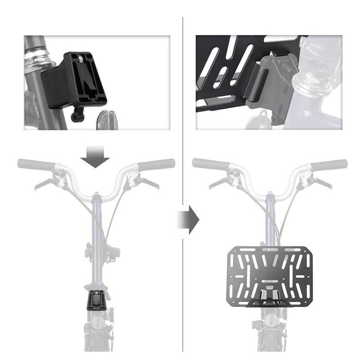 Brompton Rhinowalk SK800 Adaptador Frontal de Aluminio