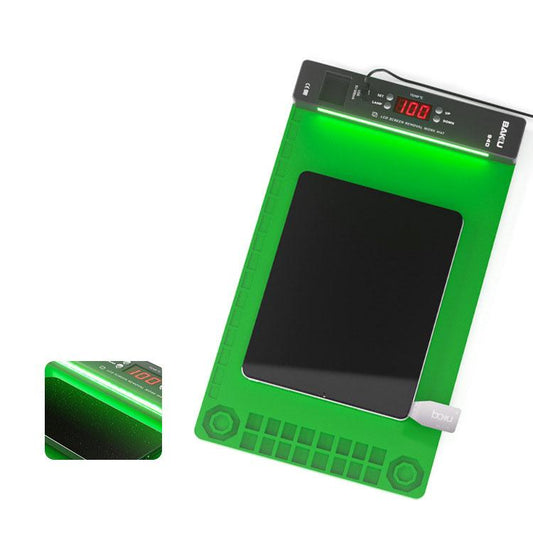 BAKU BA-940 Alfombrilla de Trabajo para Reparar Pantallas LCD 16 Pulgadas LED