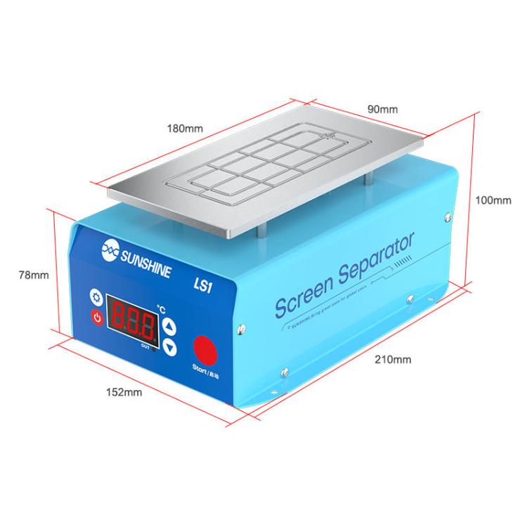 TechTools SPL100 Máquina Extracción LCD Separador Térmico