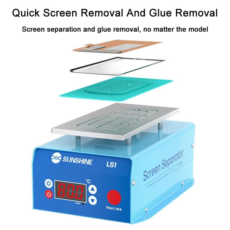 TechTools SPL100 Máquina Extracción LCD Separador Térmico