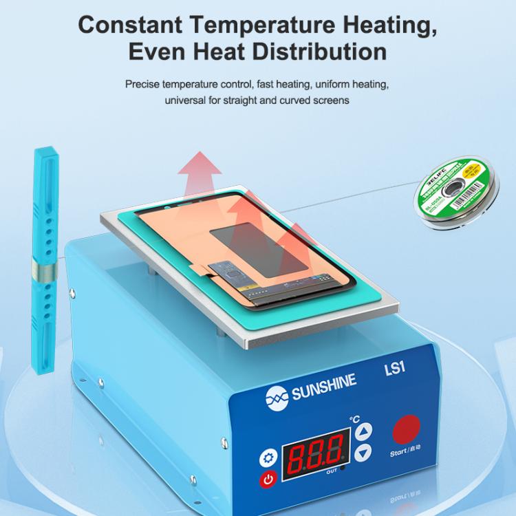TechTools SPL100 Máquina Extracción LCD Separador Térmico