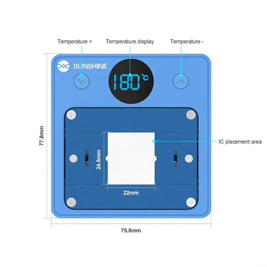 SS SS-T12C Removedor De Pegamento Para Chips IC 45W