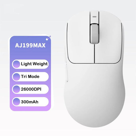 Ajazz AJ199 MAX Ratón PAW3395 Gaming Sensor Bluetooth