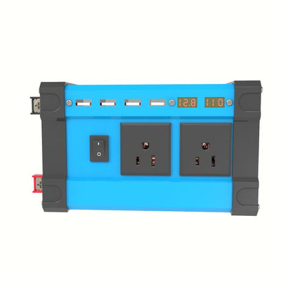Gurxun Inversor Onda Cuadrada Modificado LCD 220V CA