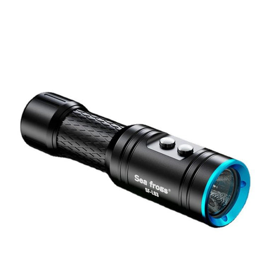 SeaFrogs Linterna De Buceo IPX8 Resistente Agua Aluminio Ligero