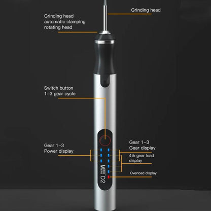 MaAnt D2 Lijadora Eléctrica Regulador de Velocidad