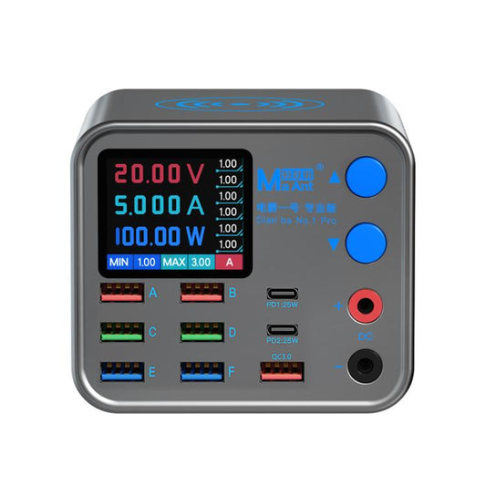 MaAnt No1 Pro Cargador Multipuerto 9 Puertos Pantalla