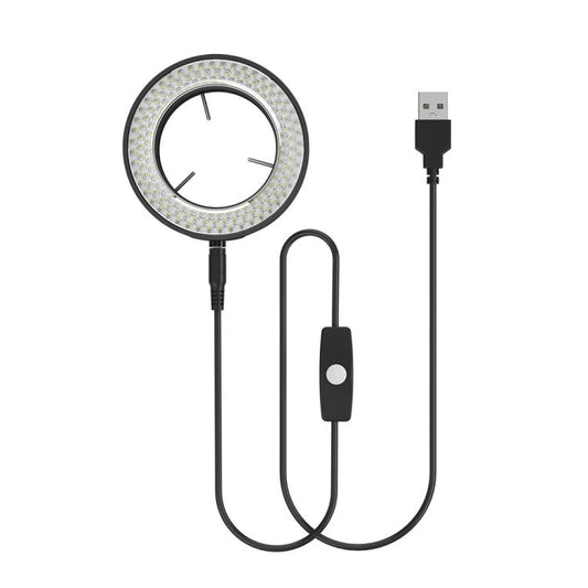 LuzMic Anillo de Luz para Microscopio 144LED USB Compacto