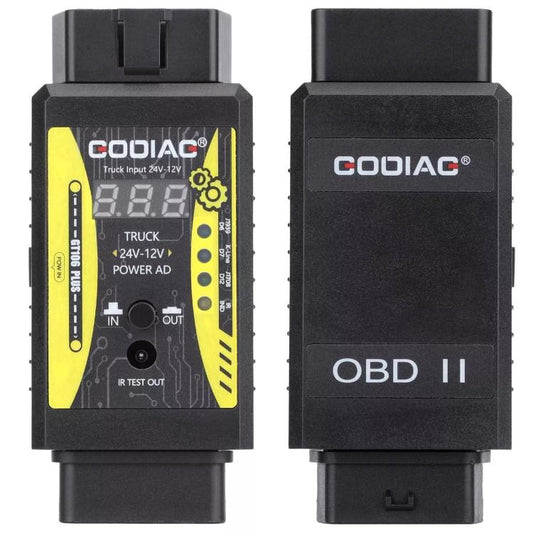 GODIAG GT106 PLUS Adaptador Diagnóstico Convierte 24V a 12V