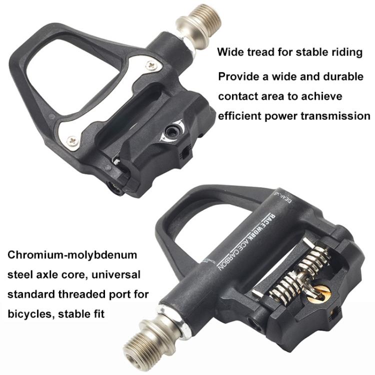 RACEWORK SPD Pedales Carretera Autobloqueo Resistente