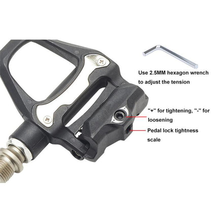 RACEWORK SPD Pedales Carretera Autobloqueo Resistente
