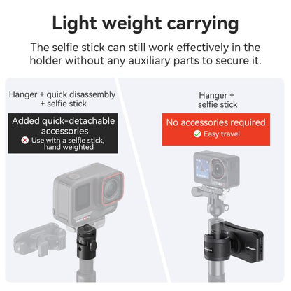 AMagisn Soporte Selfie Colgante para Cámaras 360 Grados