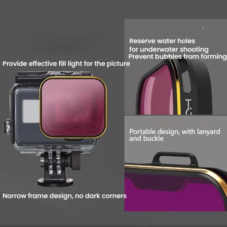 PGYTECH GoPro Deep Diving Snorkeling Case 5 6 Waterproof