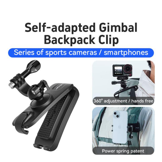 AMagisn BallHead360 Clip Mochila Camara Rotación 360