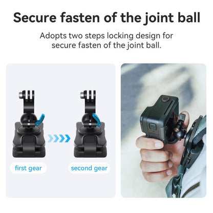 AMagisn BallHead360 Clip Mochila Camara Rotación 360