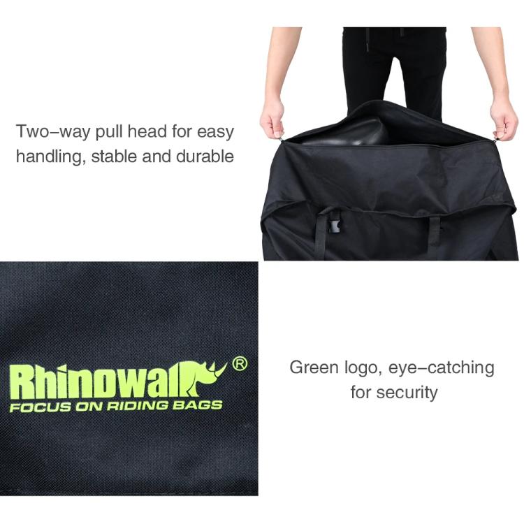 Rhinowalk 16a20in Bolsa Carga Bicicleta Plegable Doble Capa
