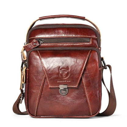 Bull Captain 041 Bolso Mensajero Cuero Gran Capacidad