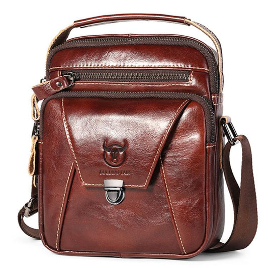 Bull Captain 041 Bolso Mensajero Cuero Gran Capacidad