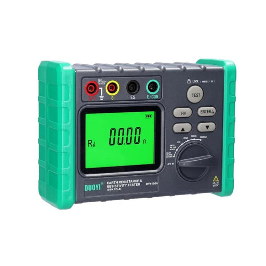 DUOYI RG600 Medidor Resistencia a Tierra 0,03–2000 ohmios