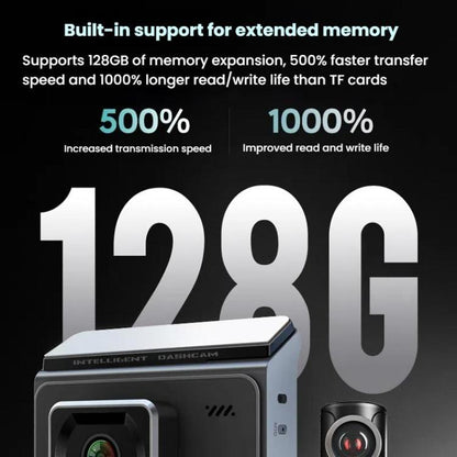 Anytek T2 PRO Dash Cam 2K Frontal Oculta 3Inch Grabación Dual Trasera