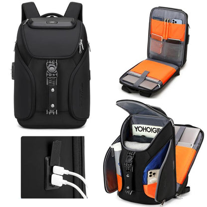 Wiersaam WY68173 Mochila De Negocios Antirrobo Elegante