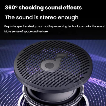 Anker A3136 Soundcore Glow Mini Neon Altavoz Bluetooth 8W IP67 Sonido Potente (Open Box)