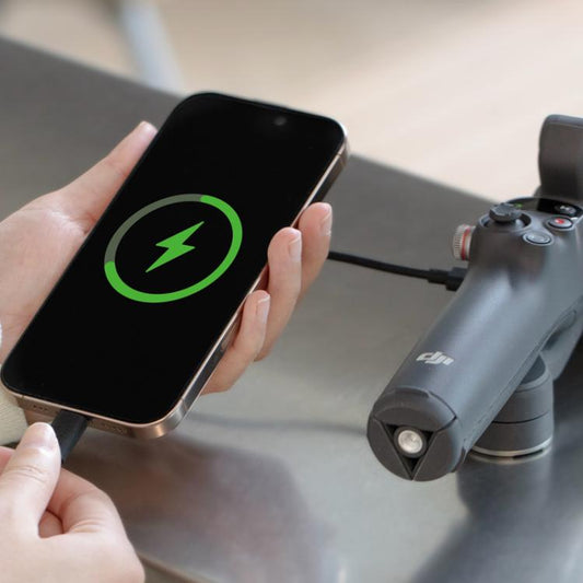 DJI Osmo Mobile 7P 7 Cable USB C a 8 Pines Grabación Audio