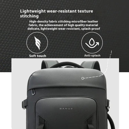 BANGE BG-3055 Mochila Hombre Viaje Capacidad Expandible
