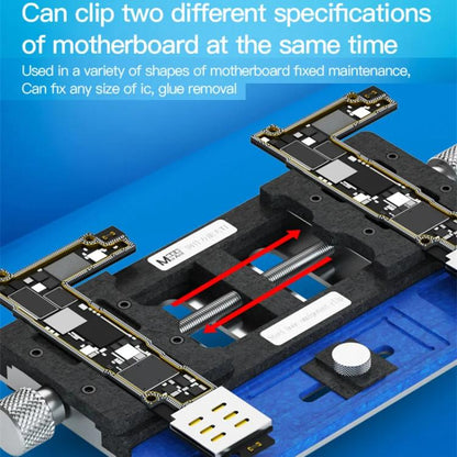 Steel Bone Pinza Universal Reparación Celulares Doble Eje