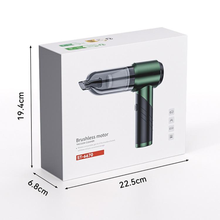 SUITU ST-6670 Aspirador Mano Inalámbrico Coche Gran Succión