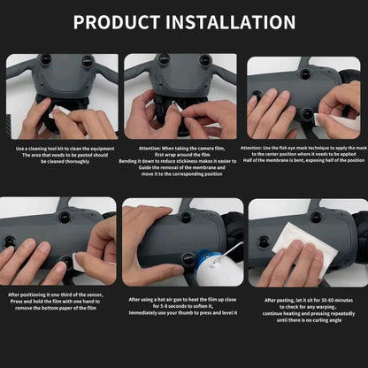 CQT DJI Mavic 4 Pro Protector Lente Sensor Nano Transparente