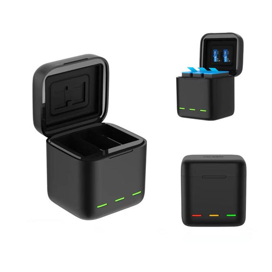 Telesin GoPro HERO13 Black Estuche Cargador 3 Ranuras